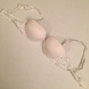 Victoria Secret Angel Strapless Lace Bra
